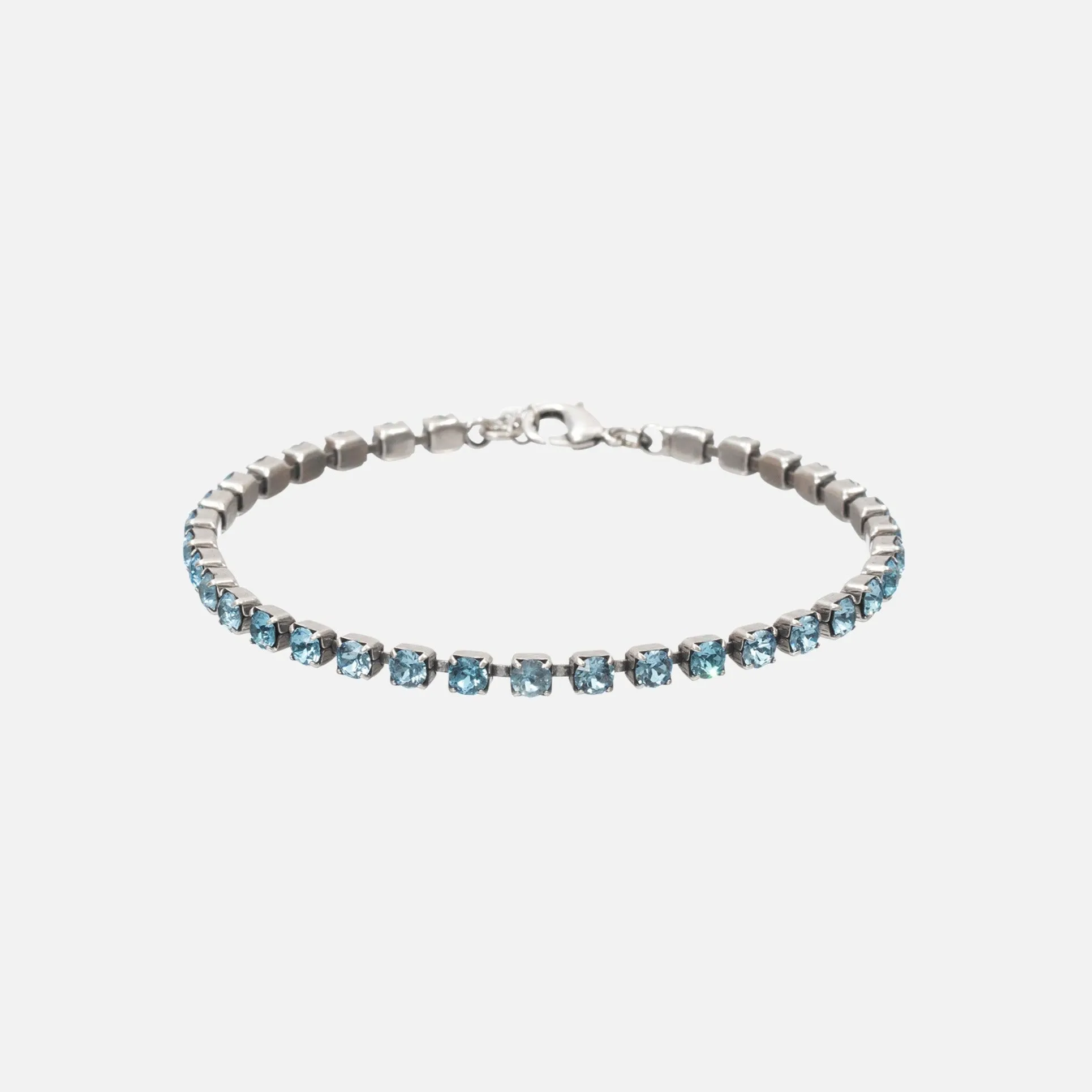 Mini Anklet- Light Blue