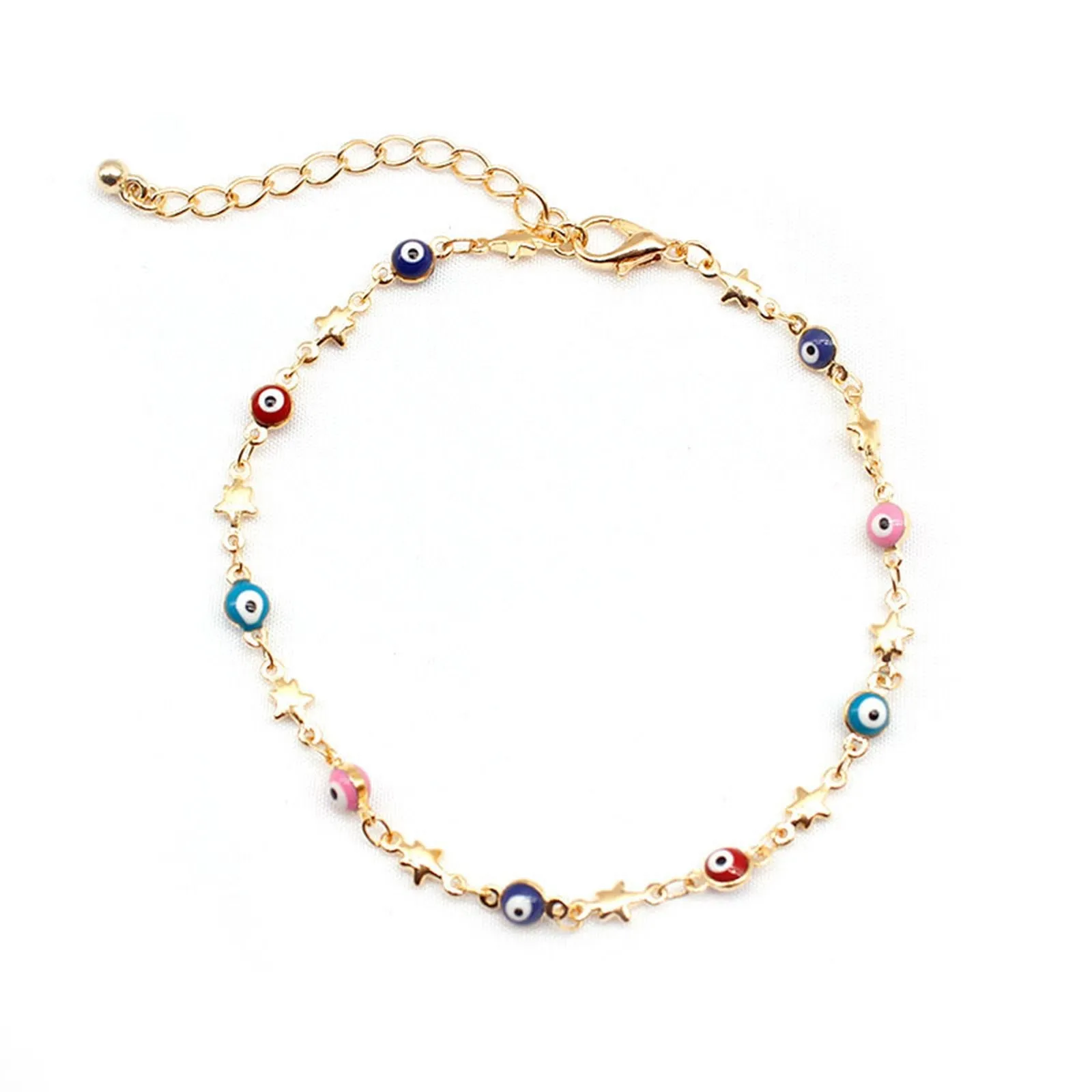 Morden Boho Star Ocean Beads Anklet Foot Jewelry For Beach Women