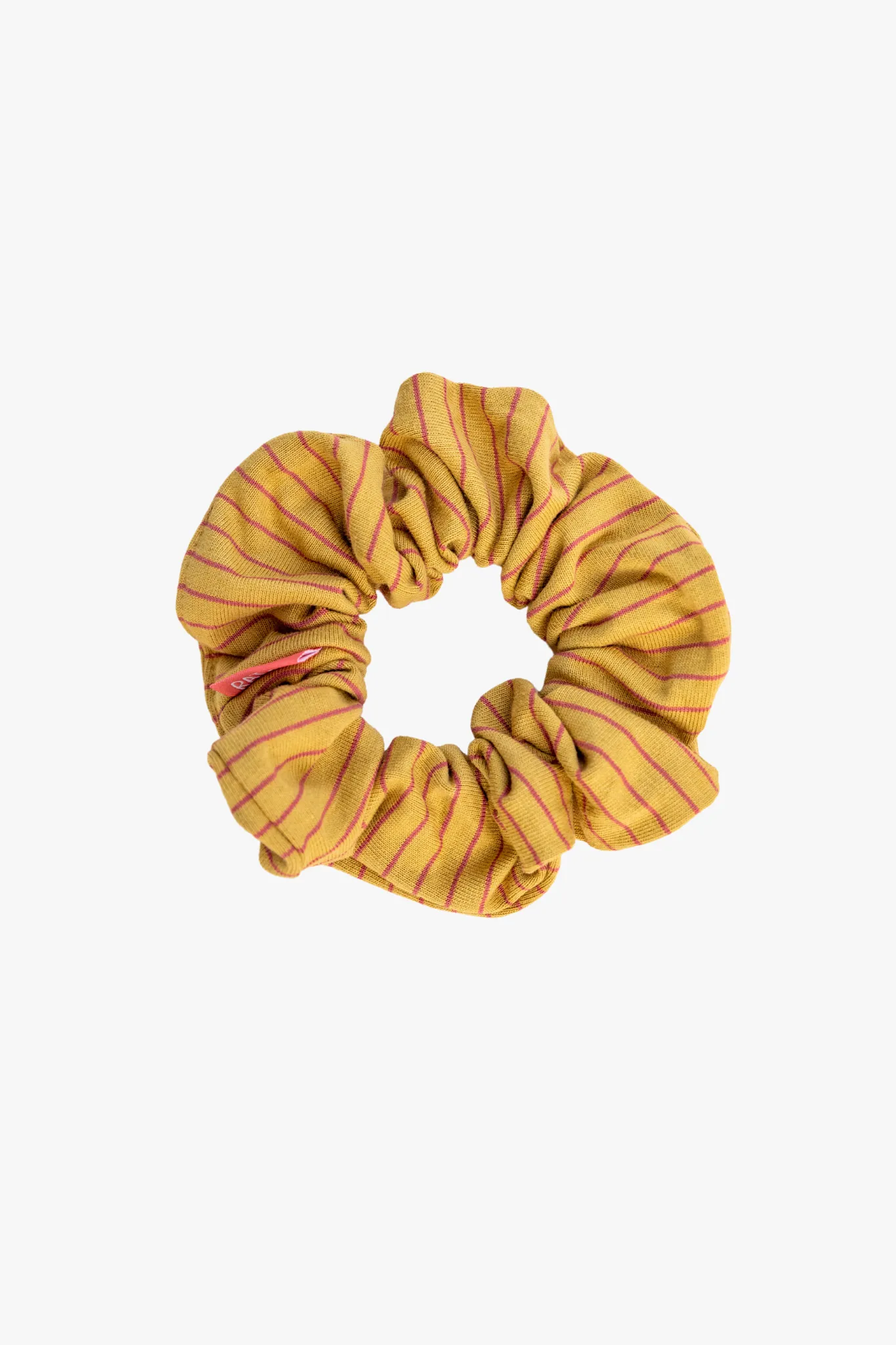 MUSTARD STRIPE CLASSIC SCRUNCHIE