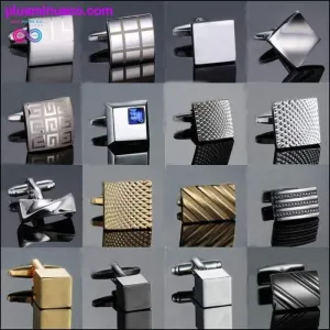 Novelty cuff links stainless steel Old craftsman hand Laser