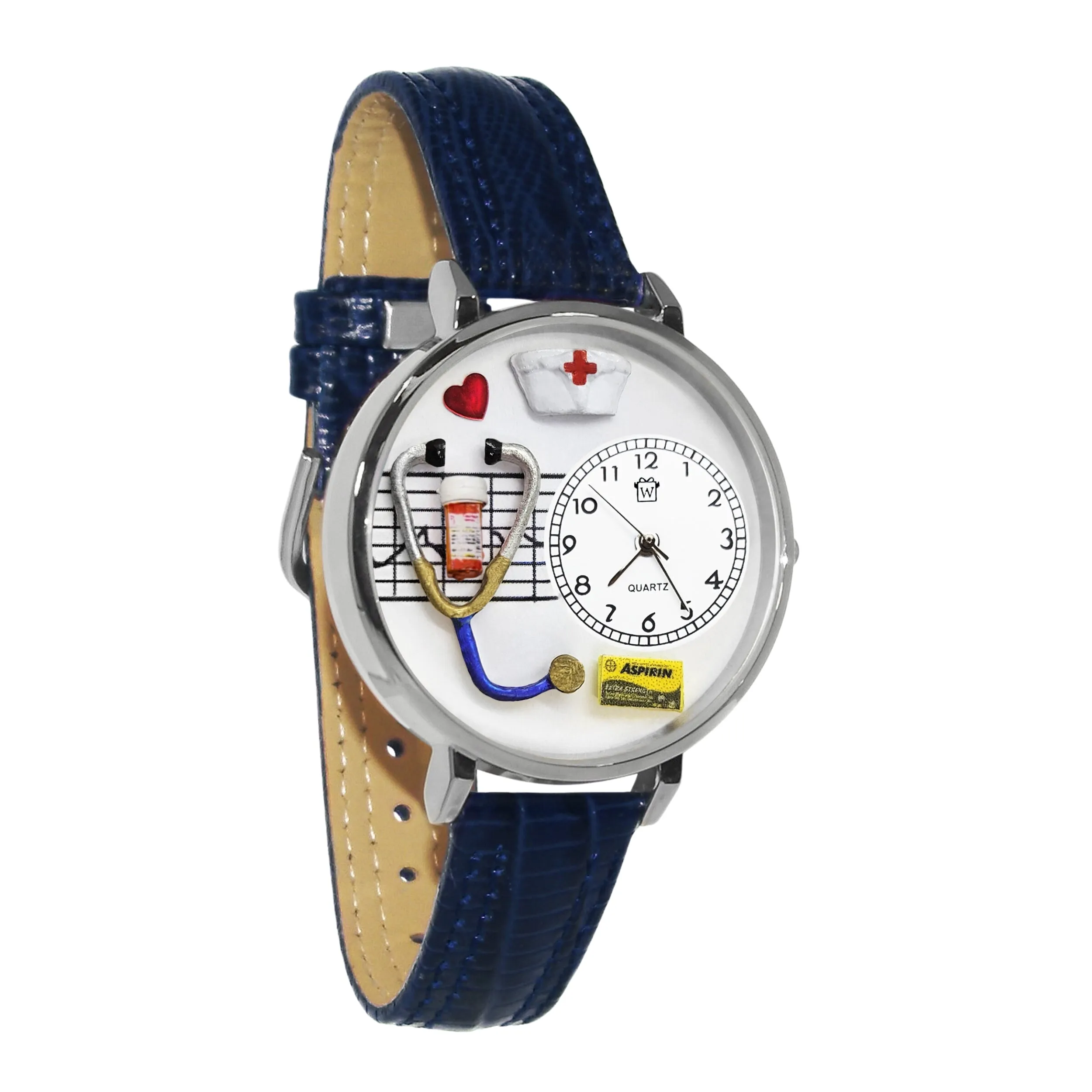 Nurse Red Cross 3D Watch Large Style