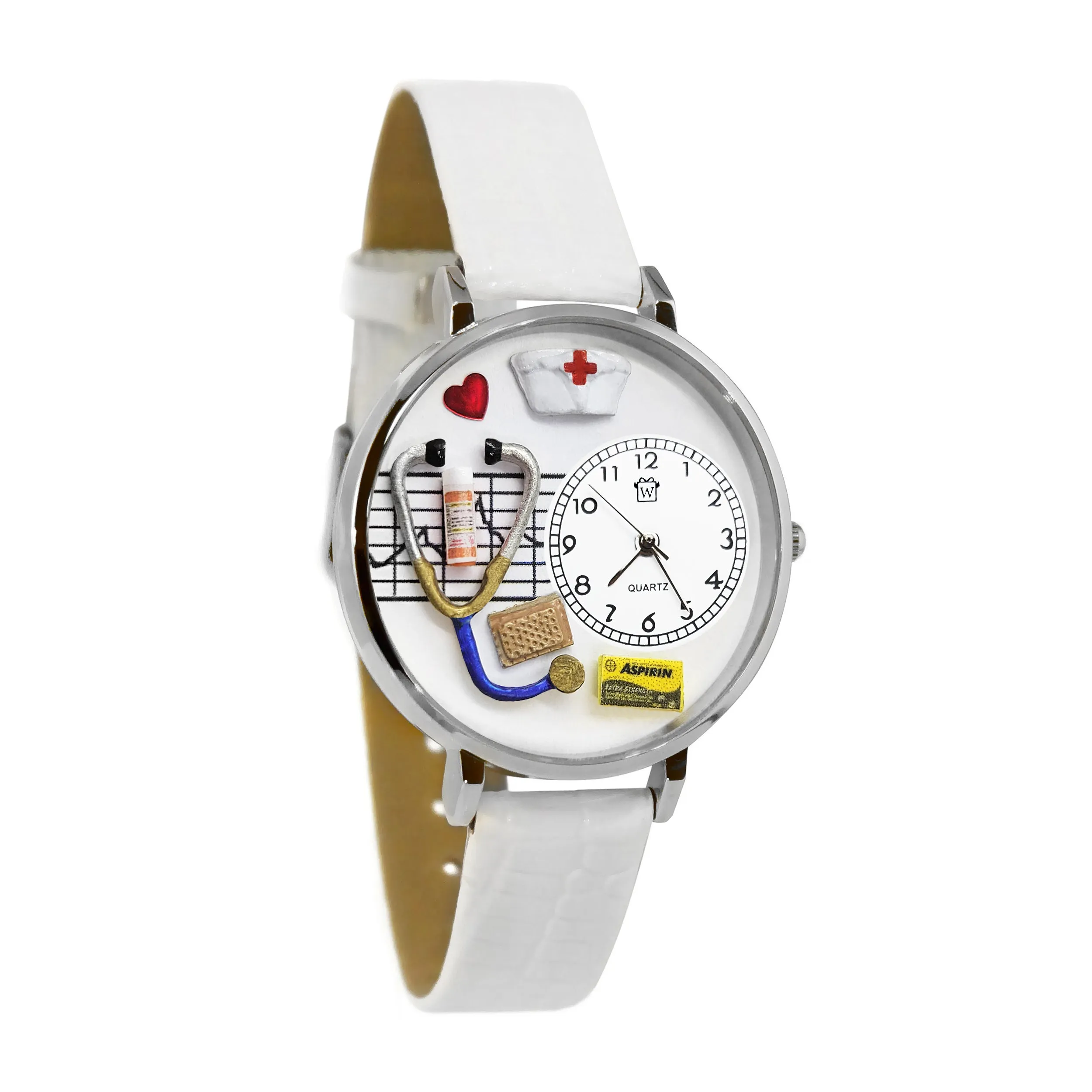 Nurse Red Cross 3D Watch Large Style