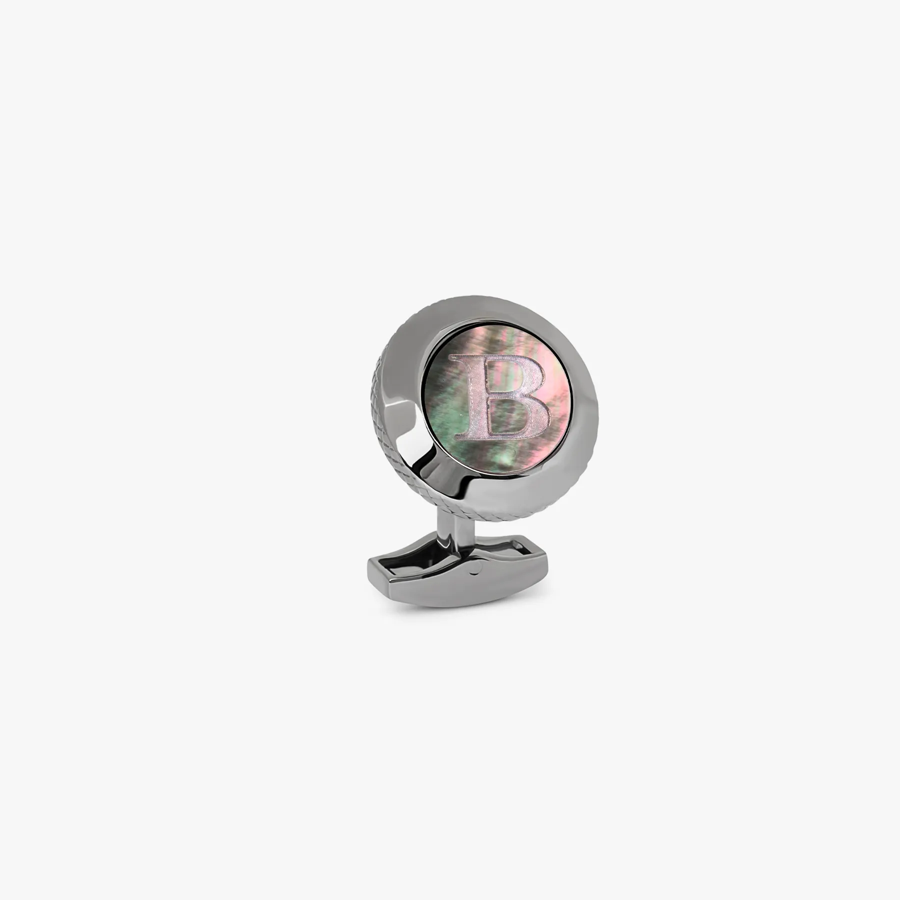 Personalised Single Initial Cufflink - B
