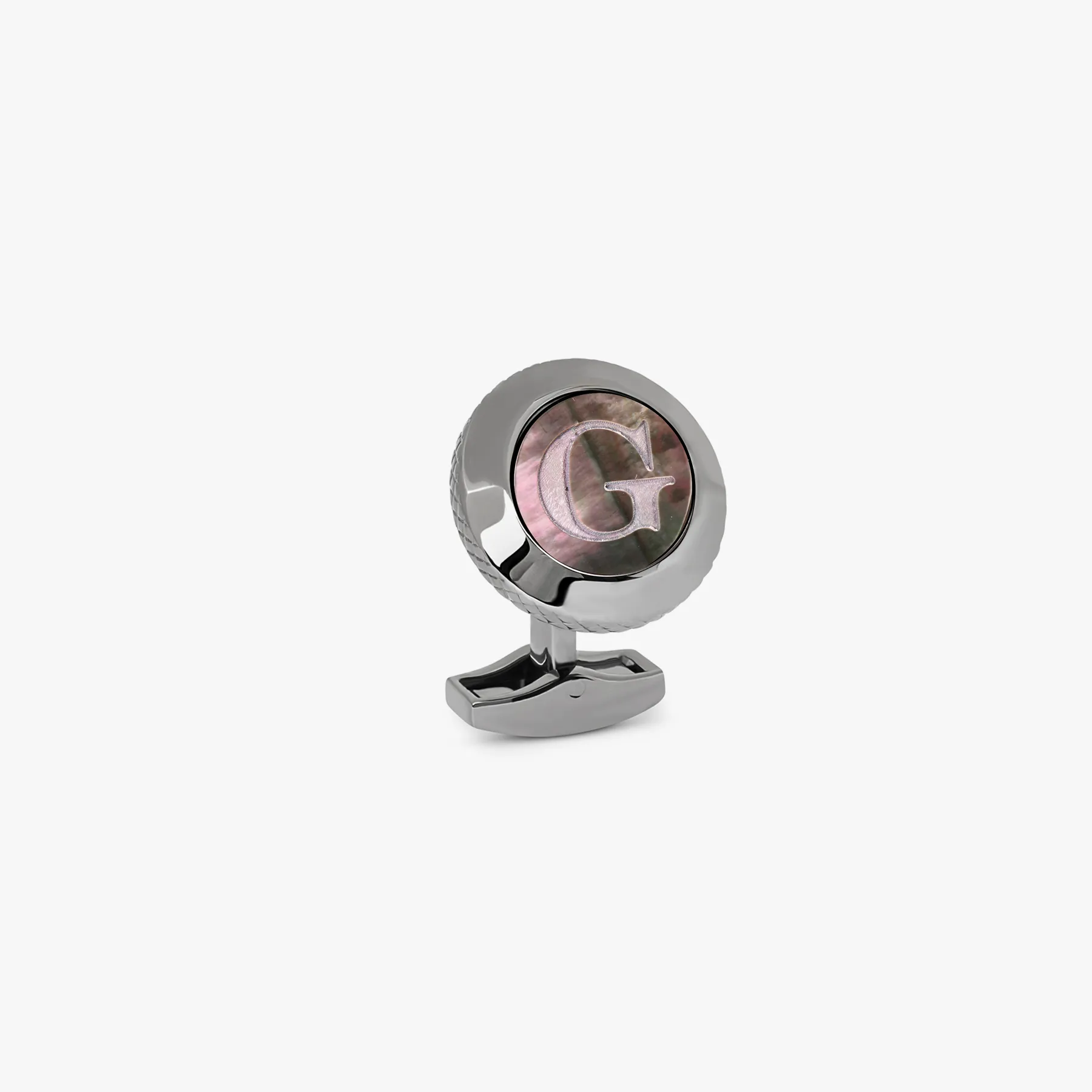 Personalised Single Initial Cufflink - G