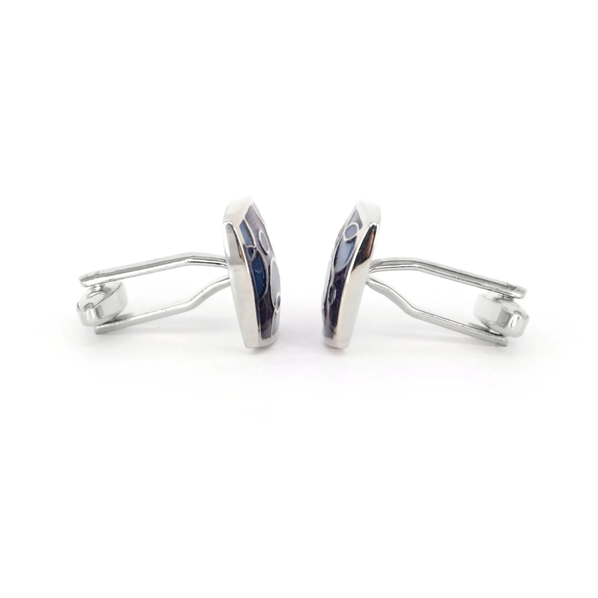 Purple and Blue Bubble Dream Cufflinks