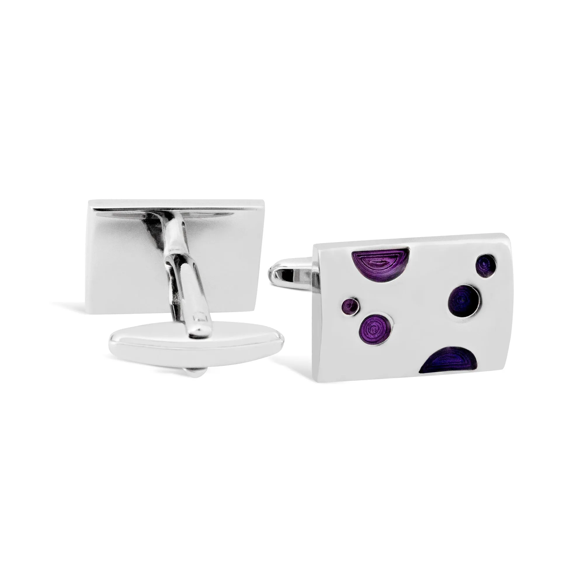 Purple Cheese Cufflinks (Online Exclusive)