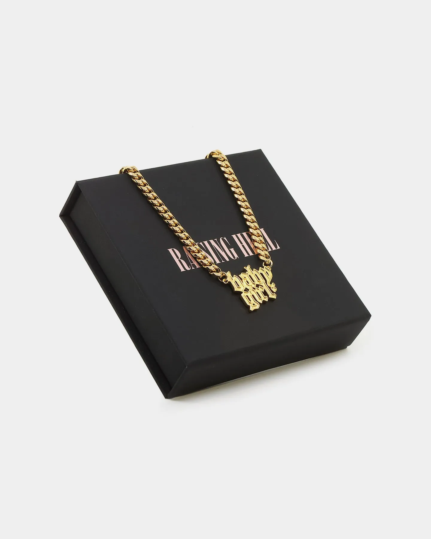 Raising Hell Women's Baby Girl Shoe Chain Gold