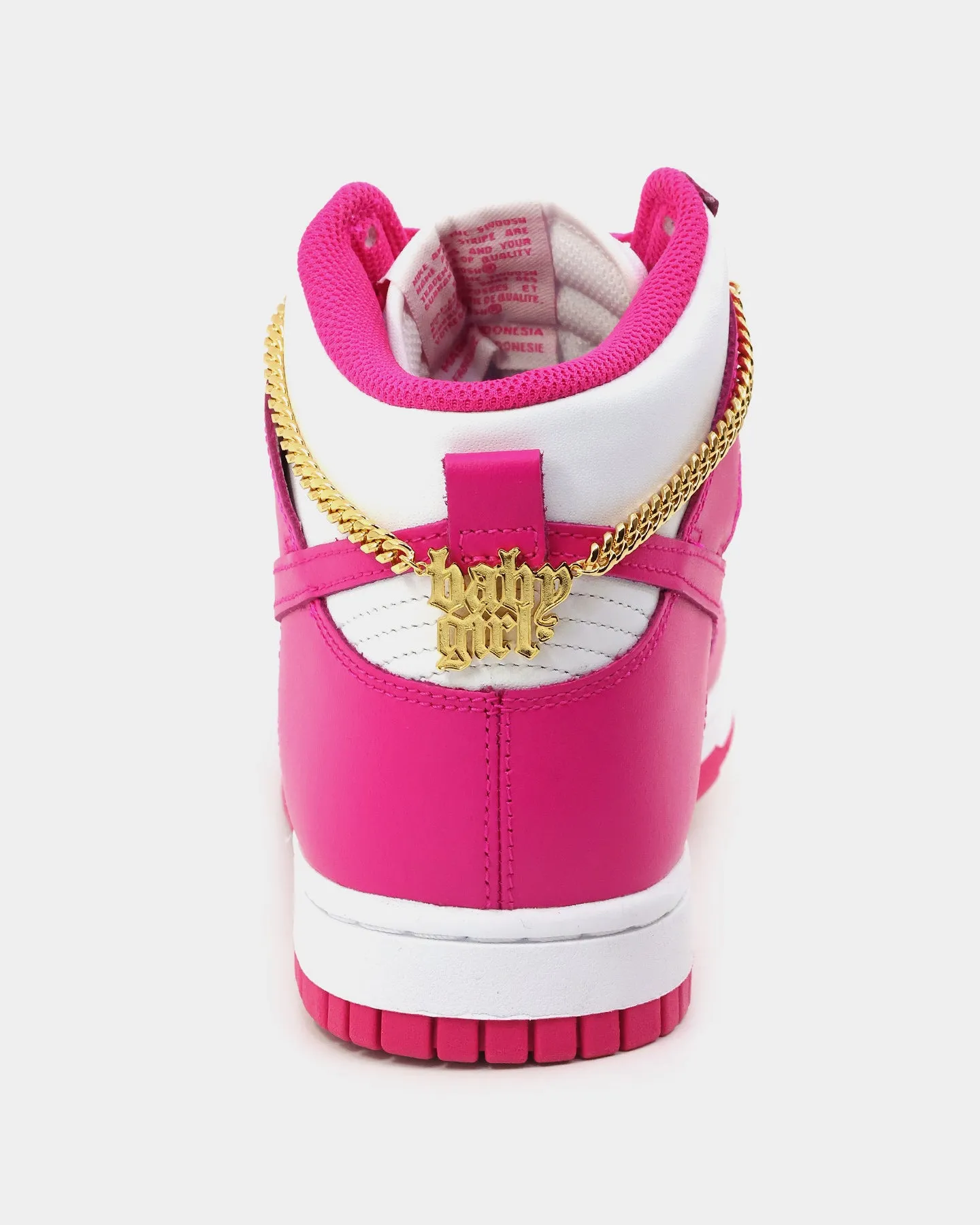 Raising Hell Women's Baby Girl Shoe Chain Gold