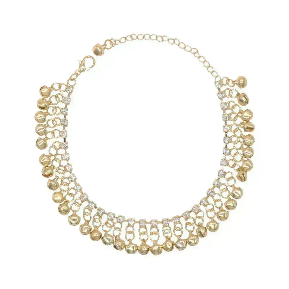 Retro Ethnic Style Beach Leisure Street Personality Drop Anklet