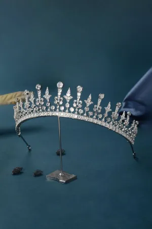 Silver Radiant Zircon Tiara