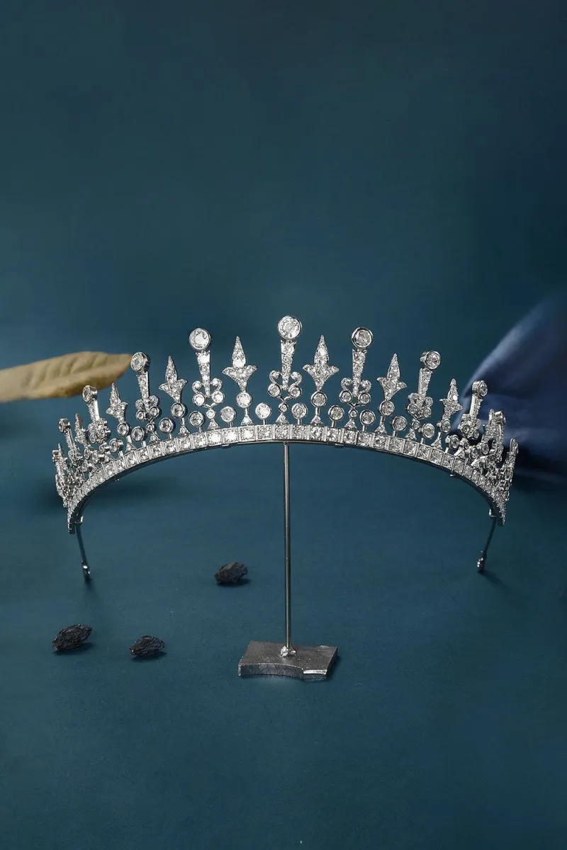 Silver Radiant Zircon Tiara
