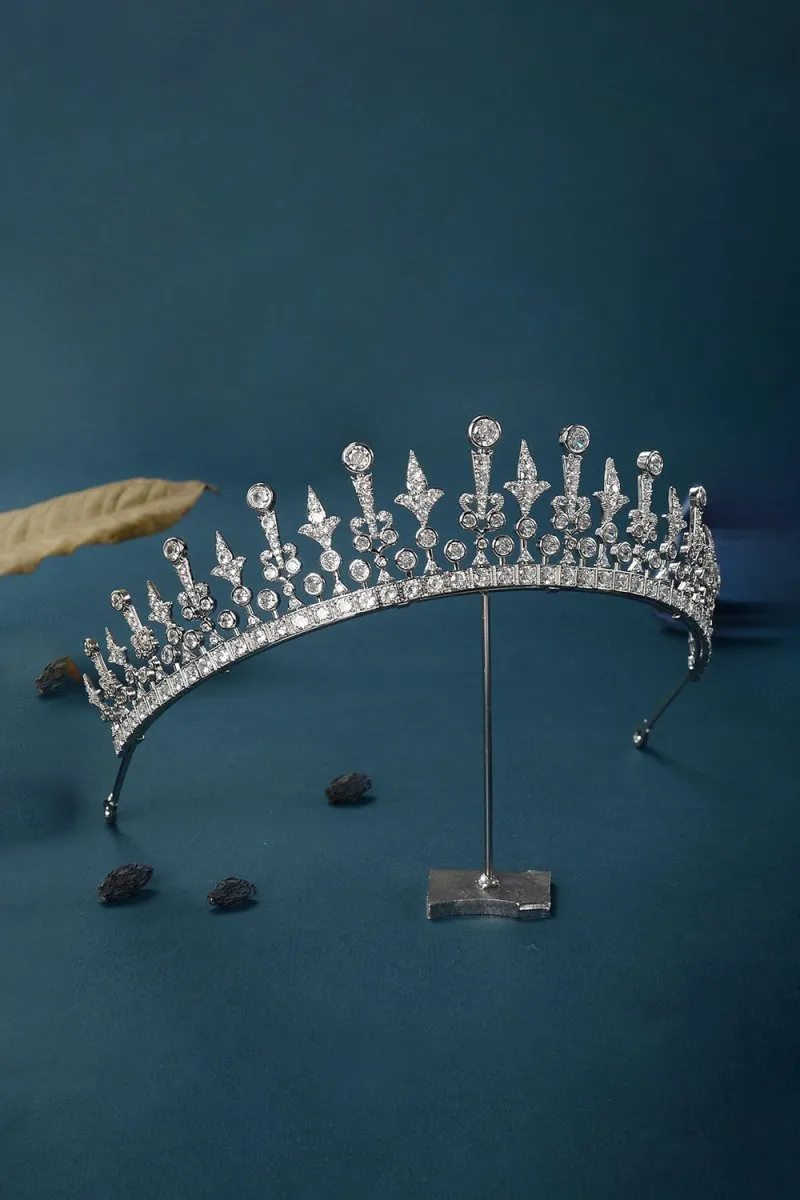 Silver Radiant Zircon Tiara