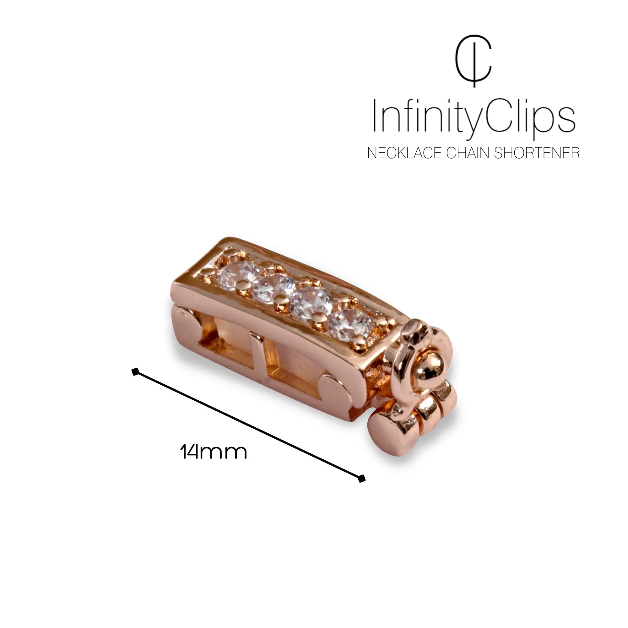 Small Rose Gold Classic Shortener