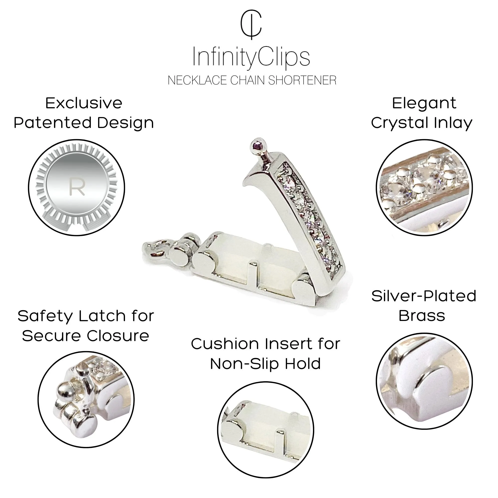 Small Silver Classic Shortener