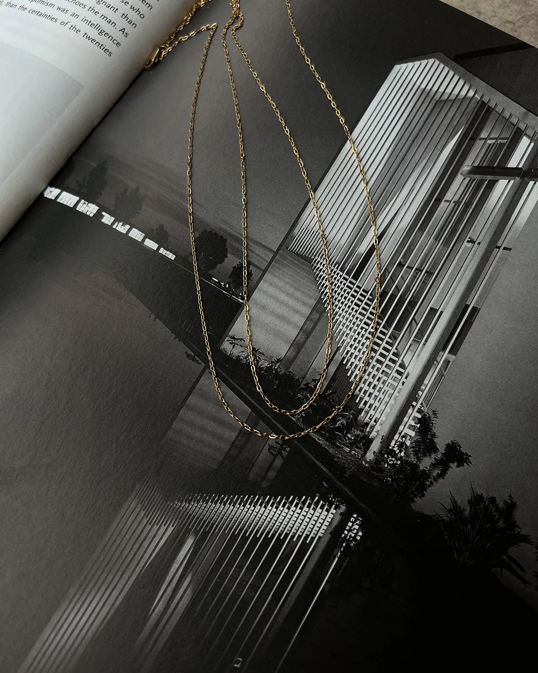 Take Me to the Bungalows Belly Chain- Gold