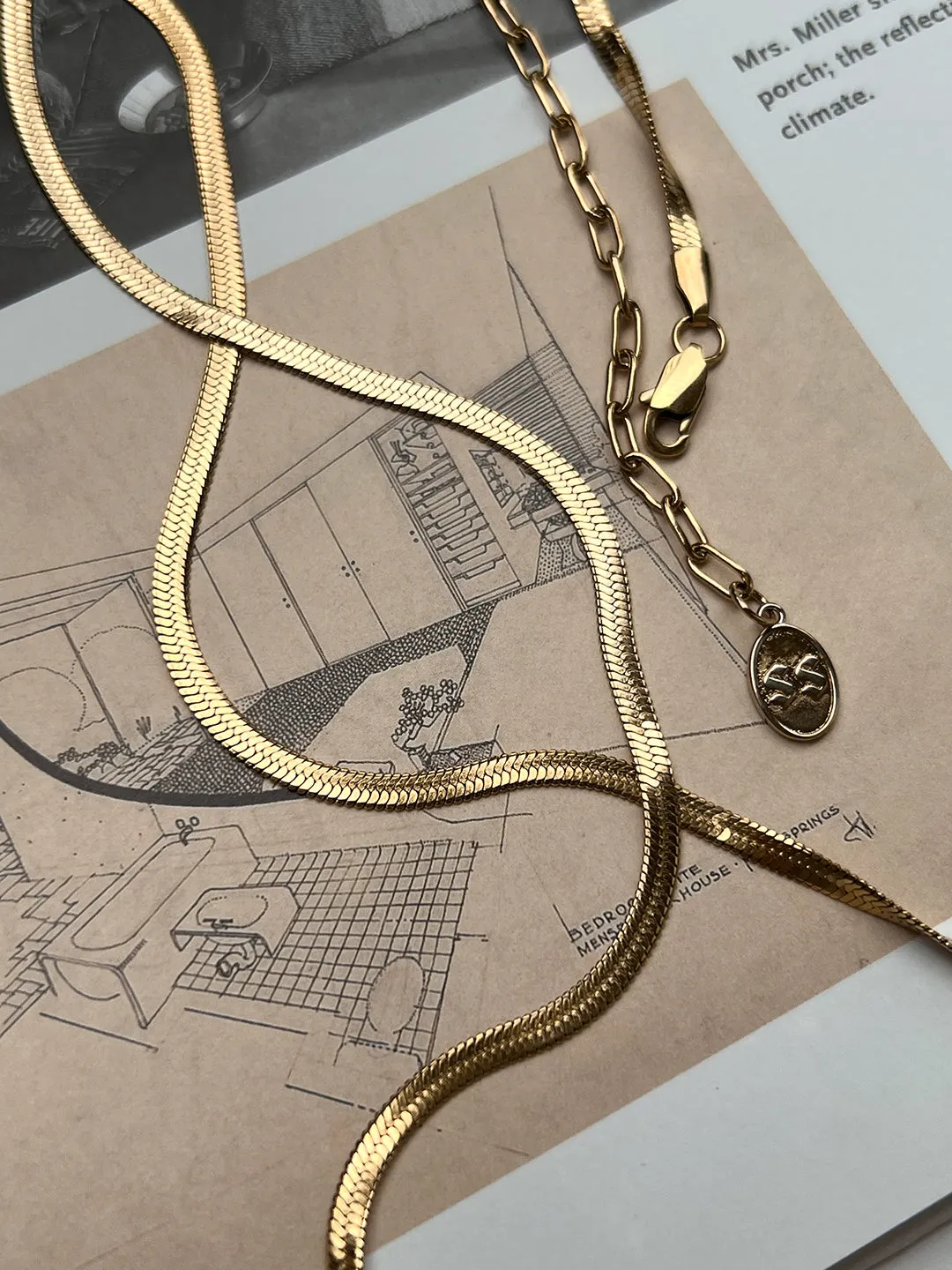 The Mercer Belly Chain- Gold