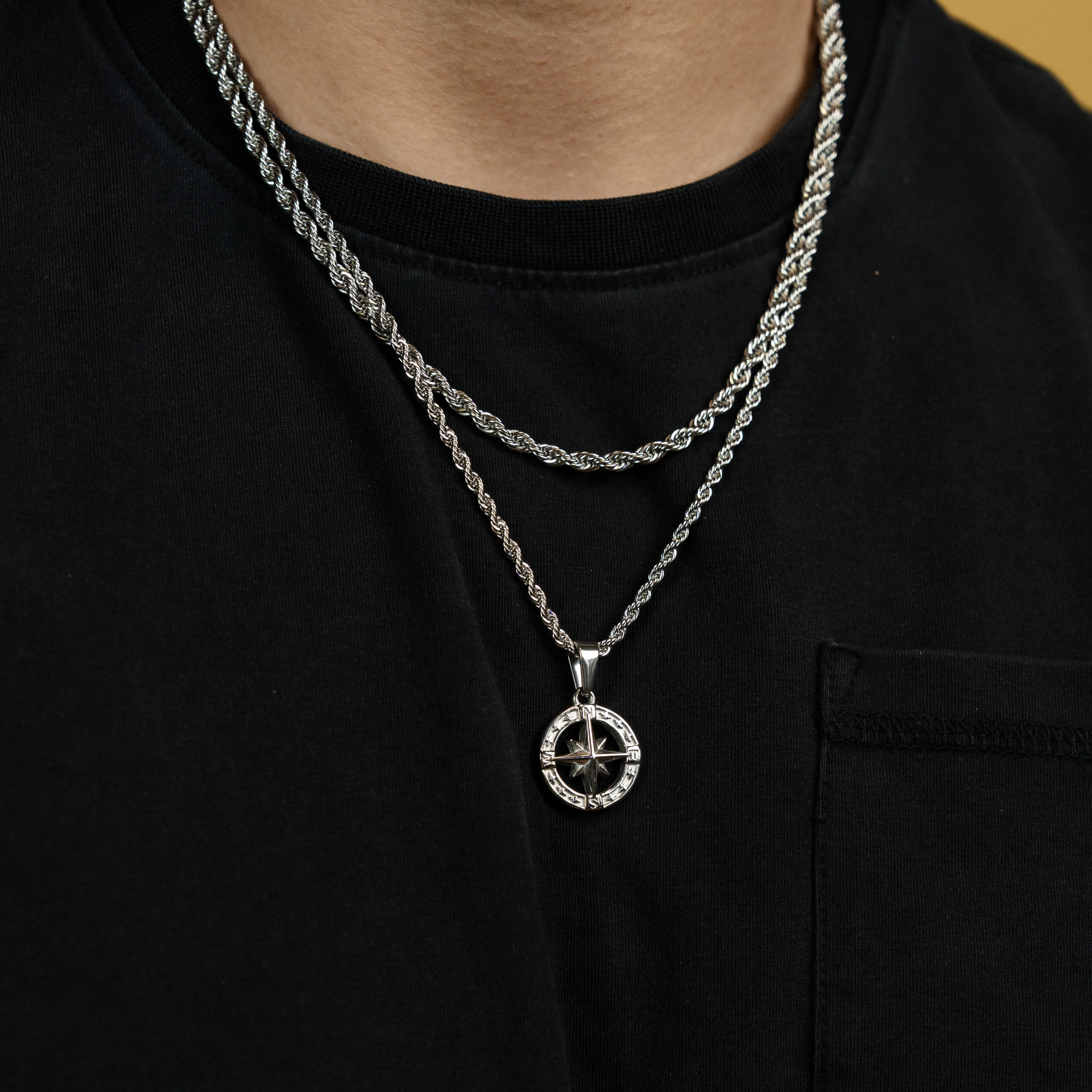 The North Star Pendant Set - Silver RG1016S