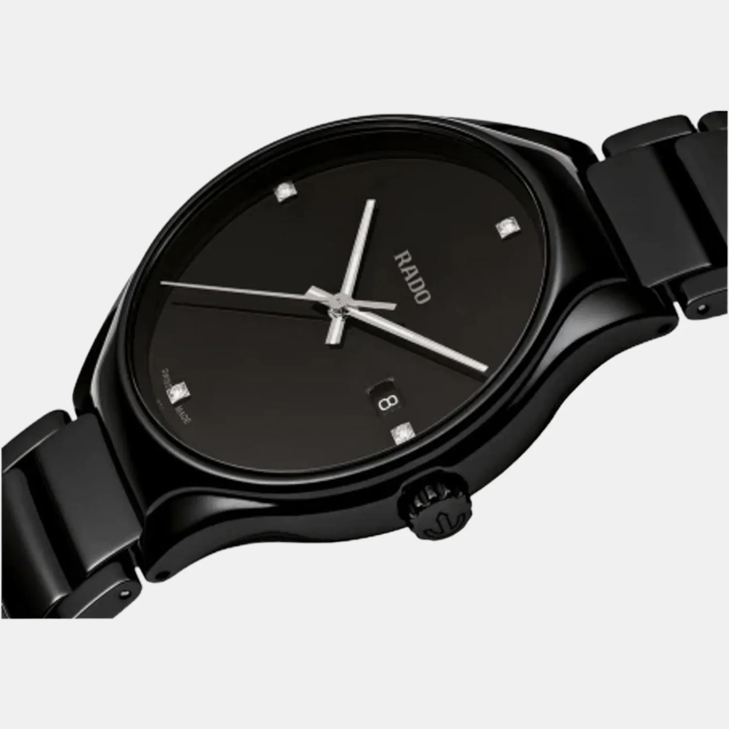 True Diamonds Unisex Analog Ceramic Watch R27238722