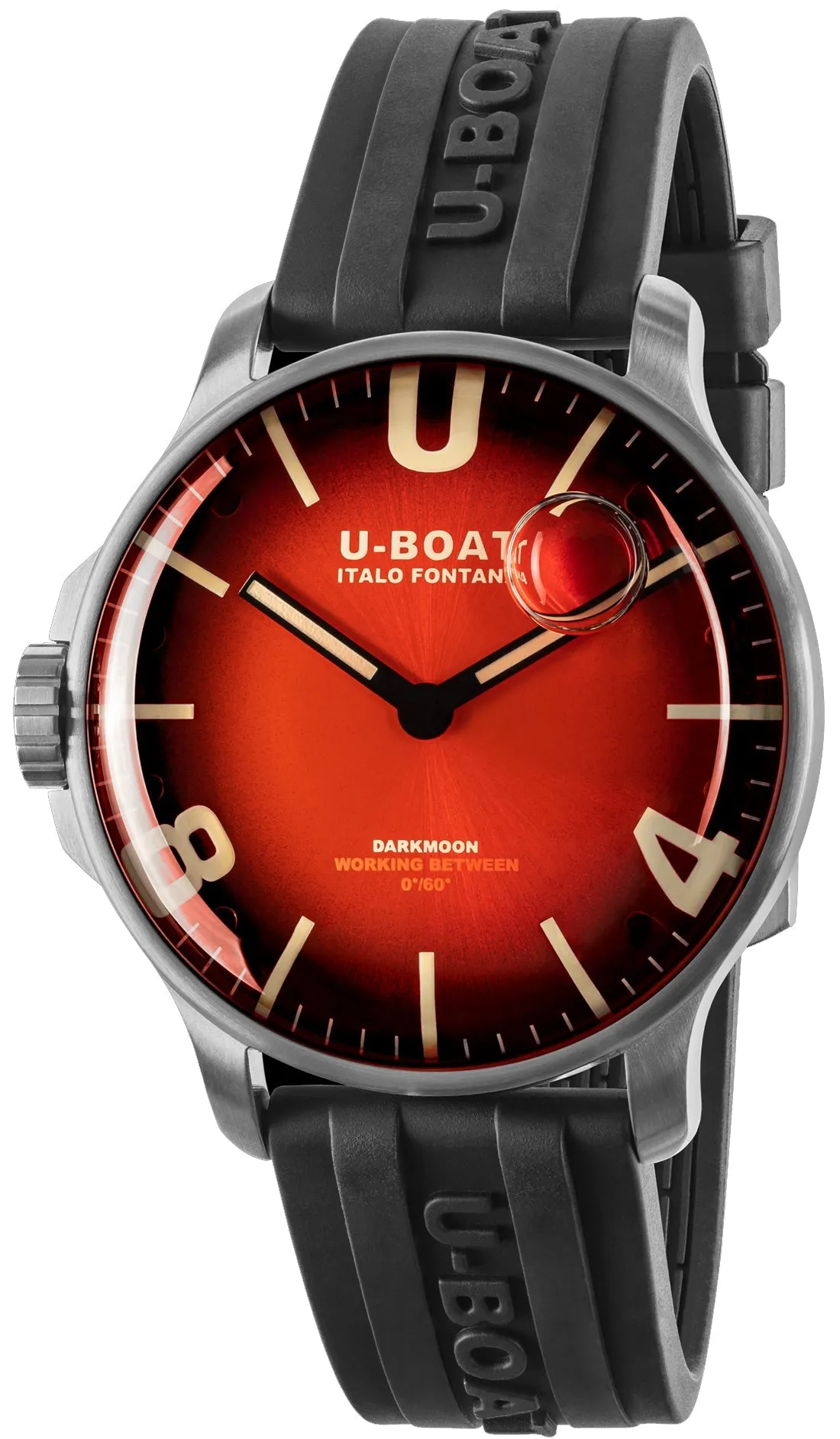 UB Watch Darkmoon 44 Cardinal Red SS D