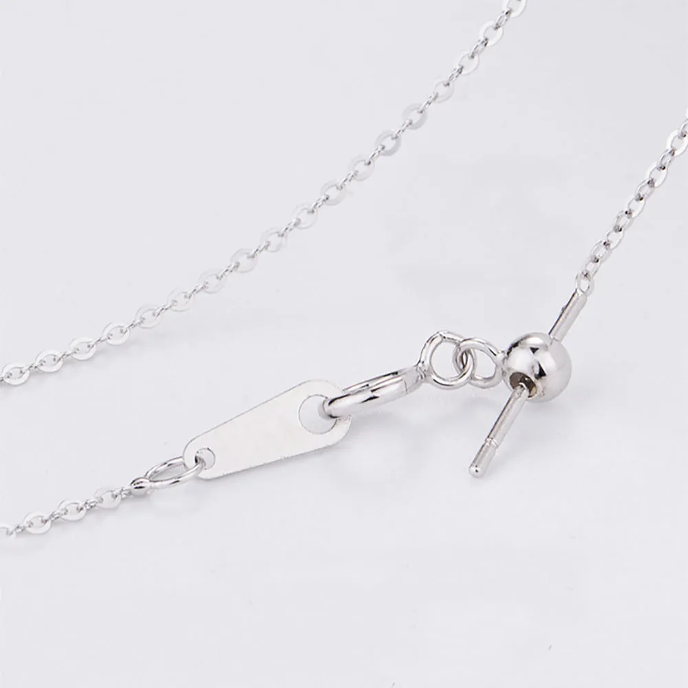 Universal Titanium Steel Anklet DIY Accessories Adjustable