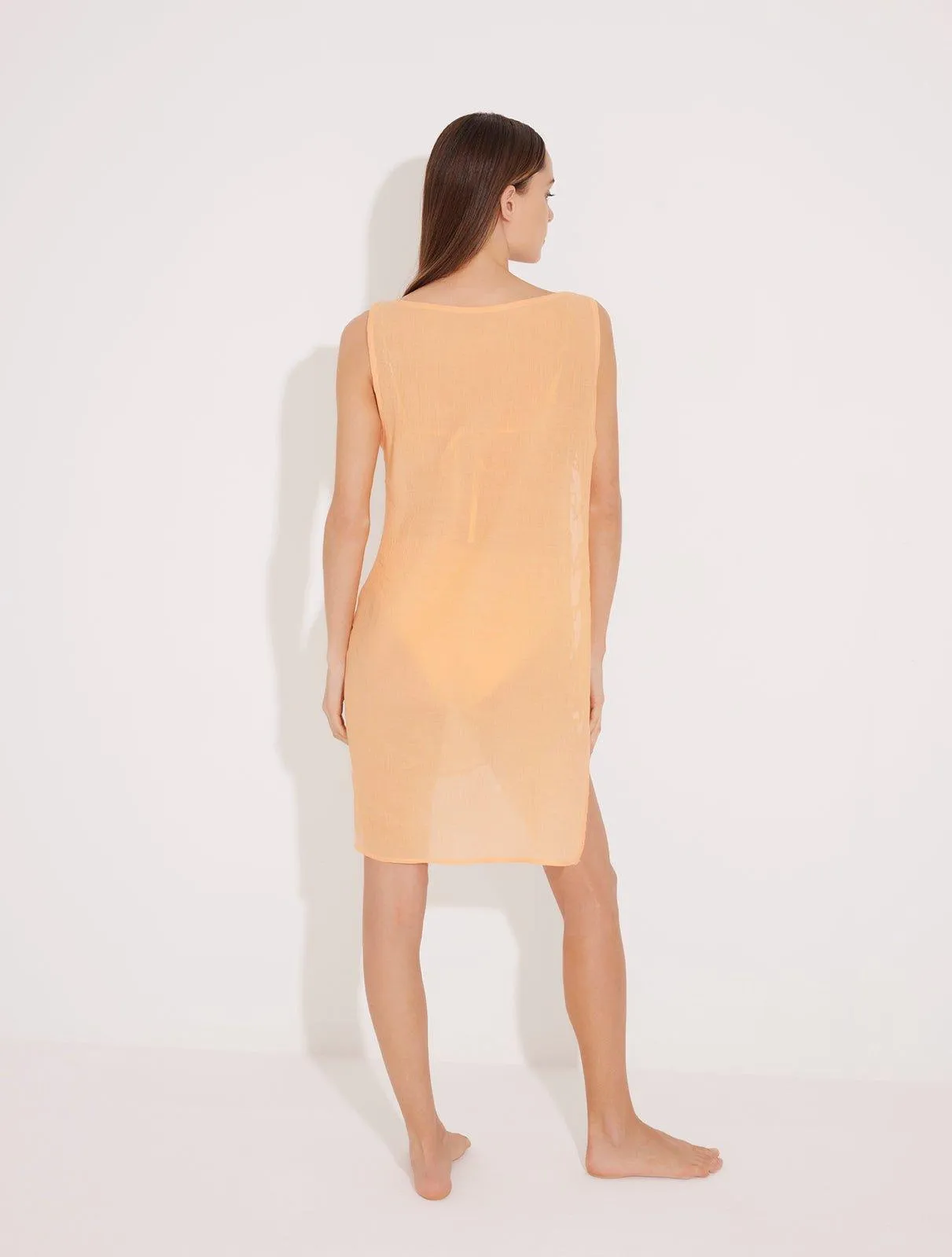 Veronica Orange Dress