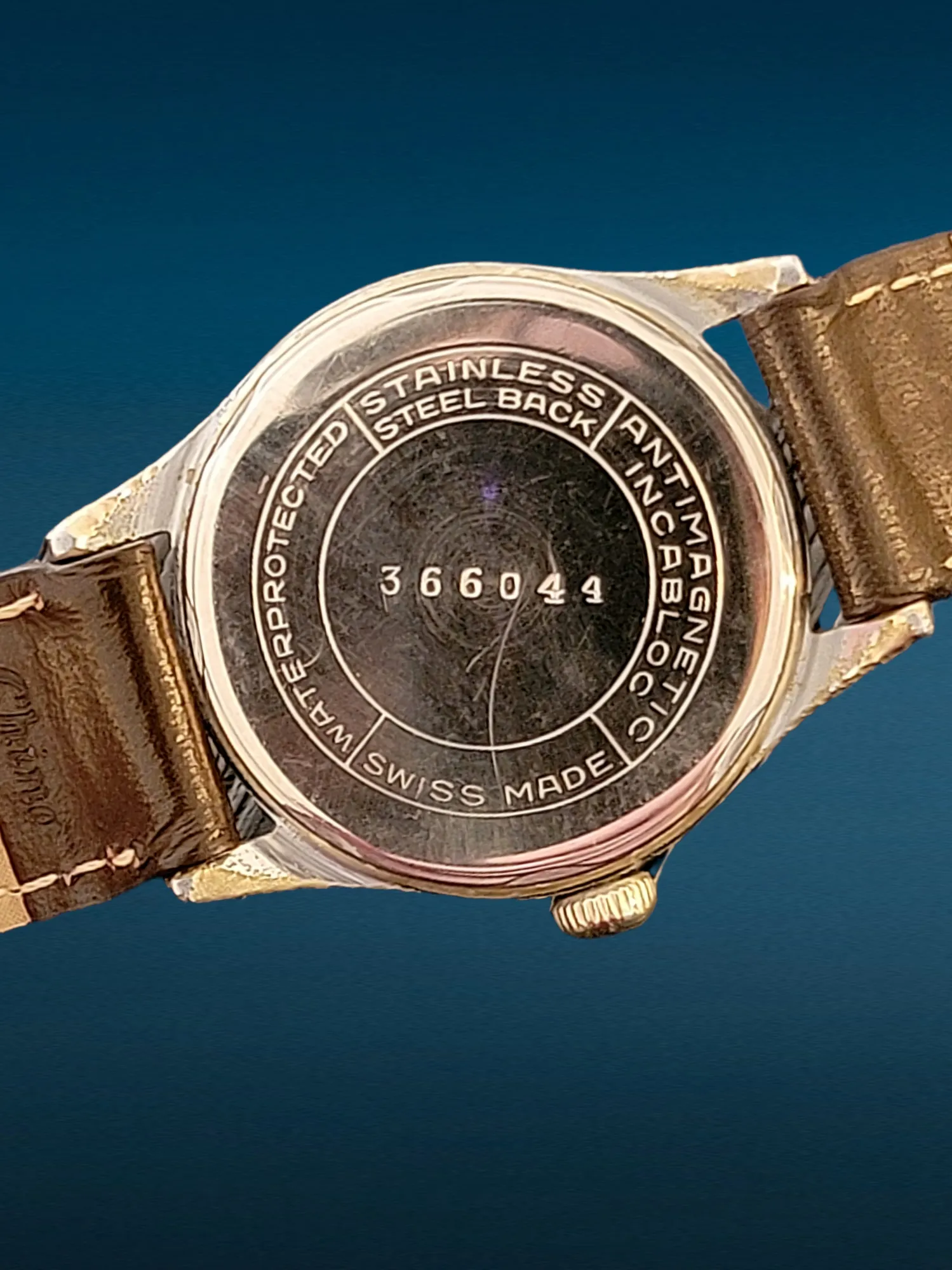 WAKMANN Watch Military Style Cal. BOREL FILS ET Cie. ETA 1080 17 Jewels Swiss